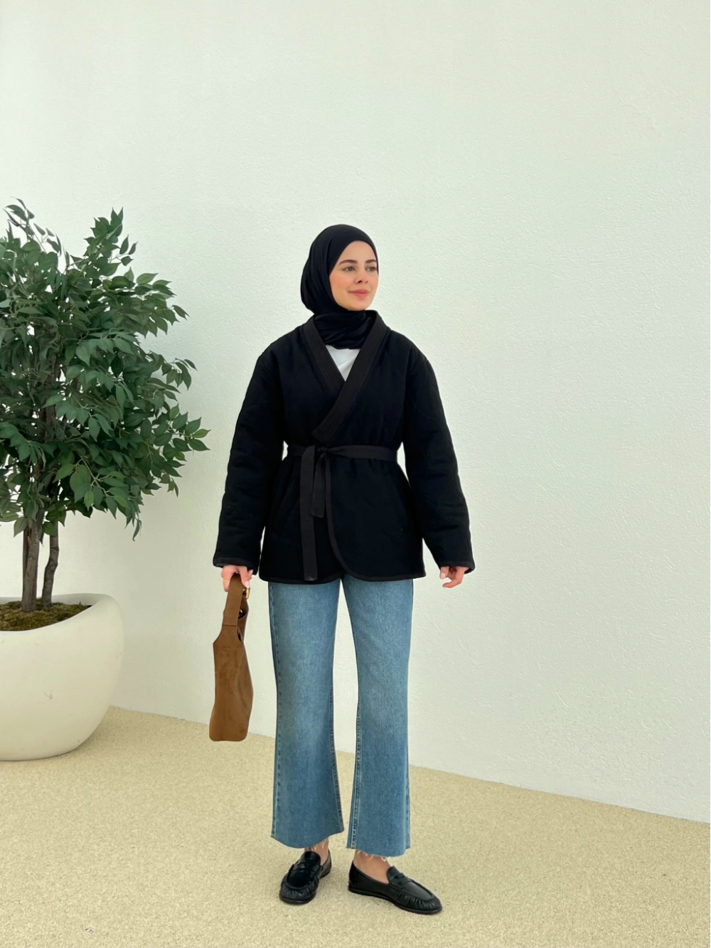 Quilted Jacket Black