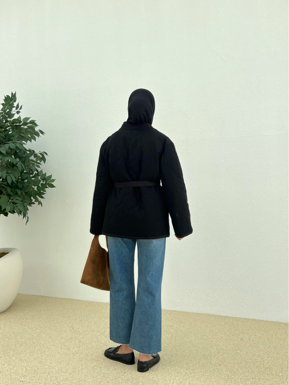 Quilted Jacket Black