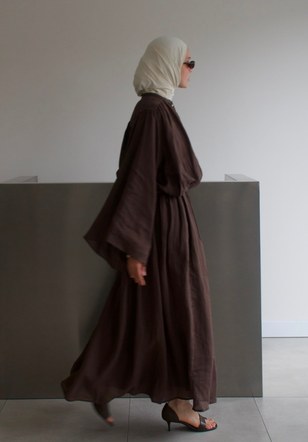 Marni Rami Skirt Co-ord Brown