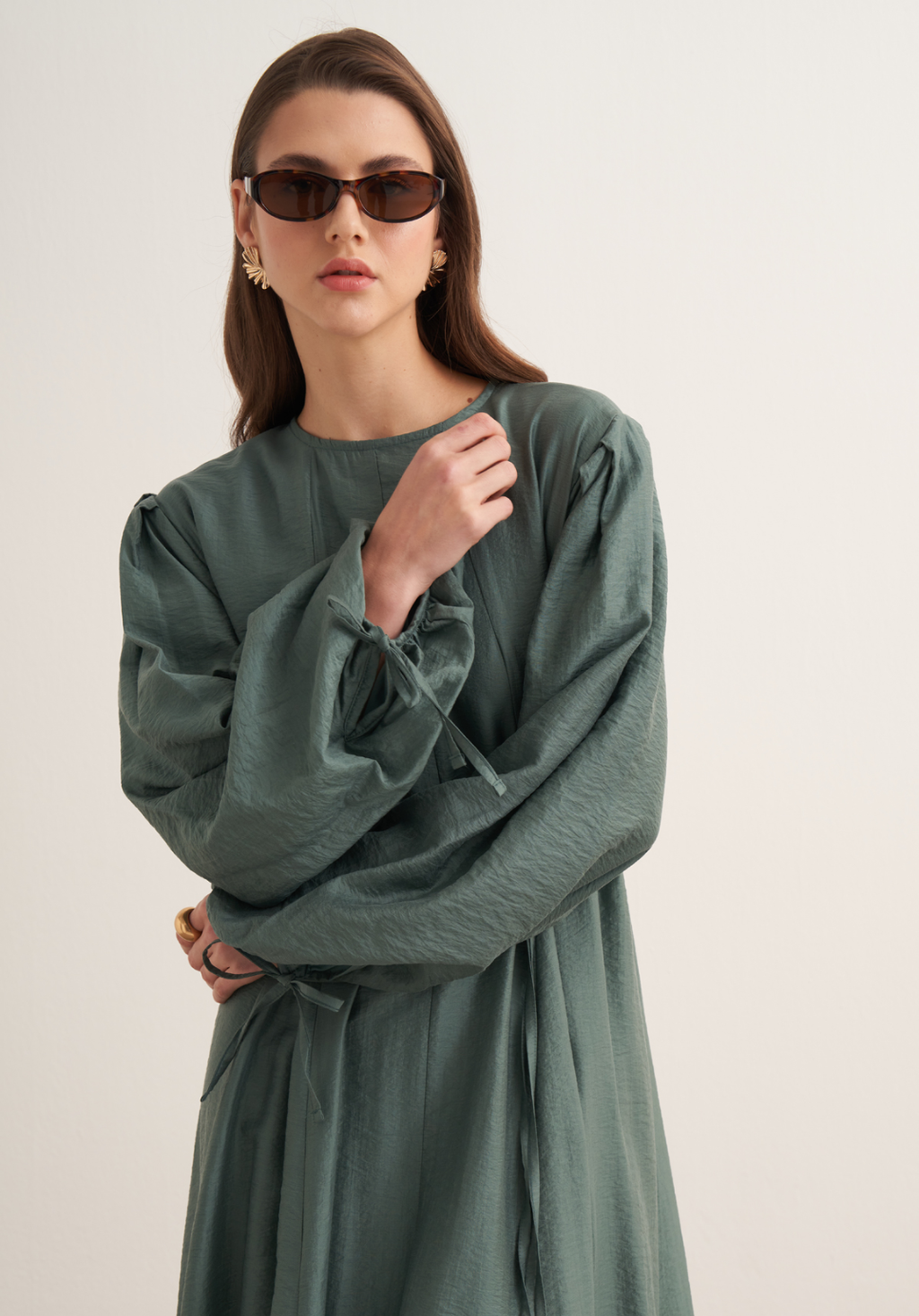 Nouf Maxi Dress - Turquoise