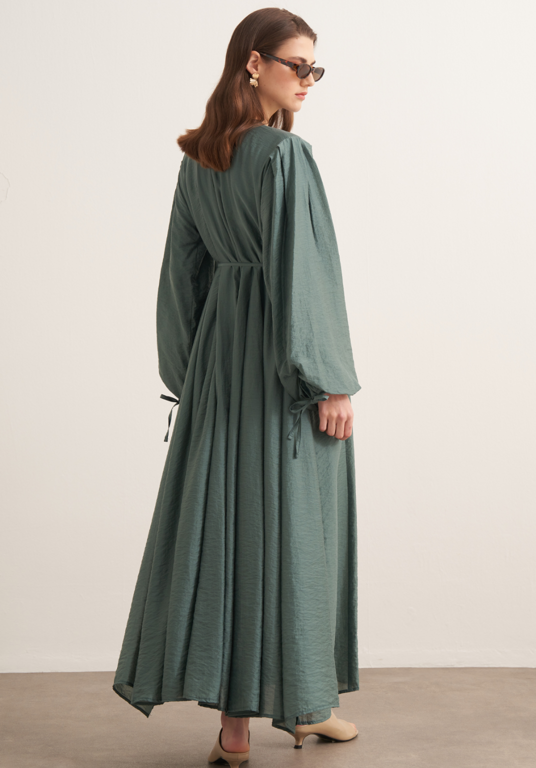 Nouf Maxi Dress - Turquoise