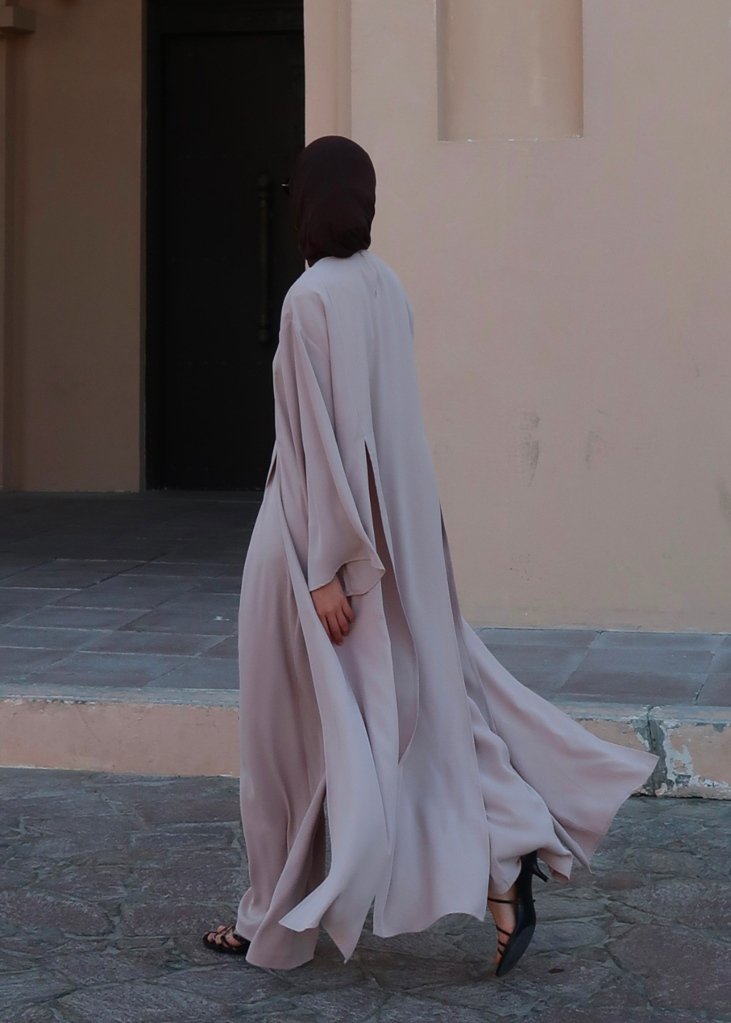 Sorayah Blouse with Slit Detail Beige