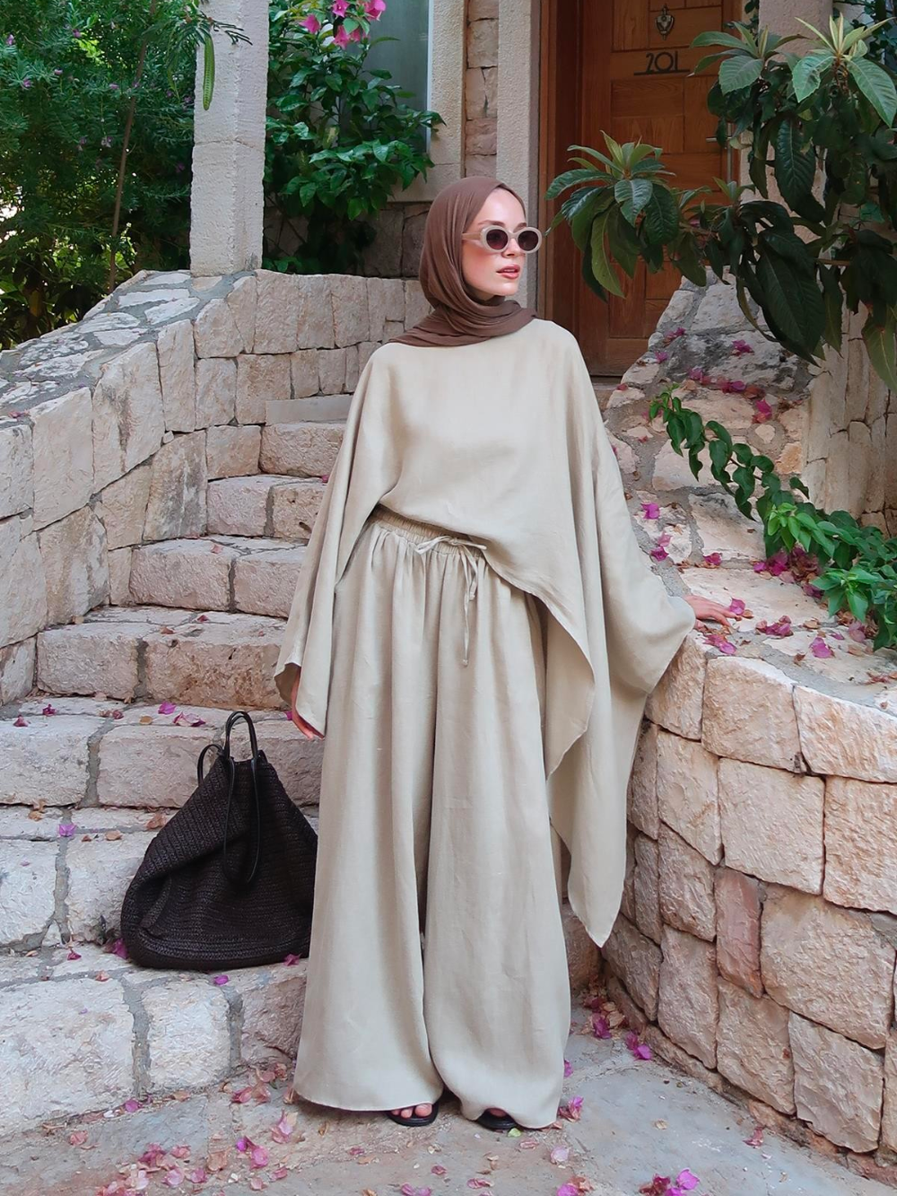 Linen Sage Trousers