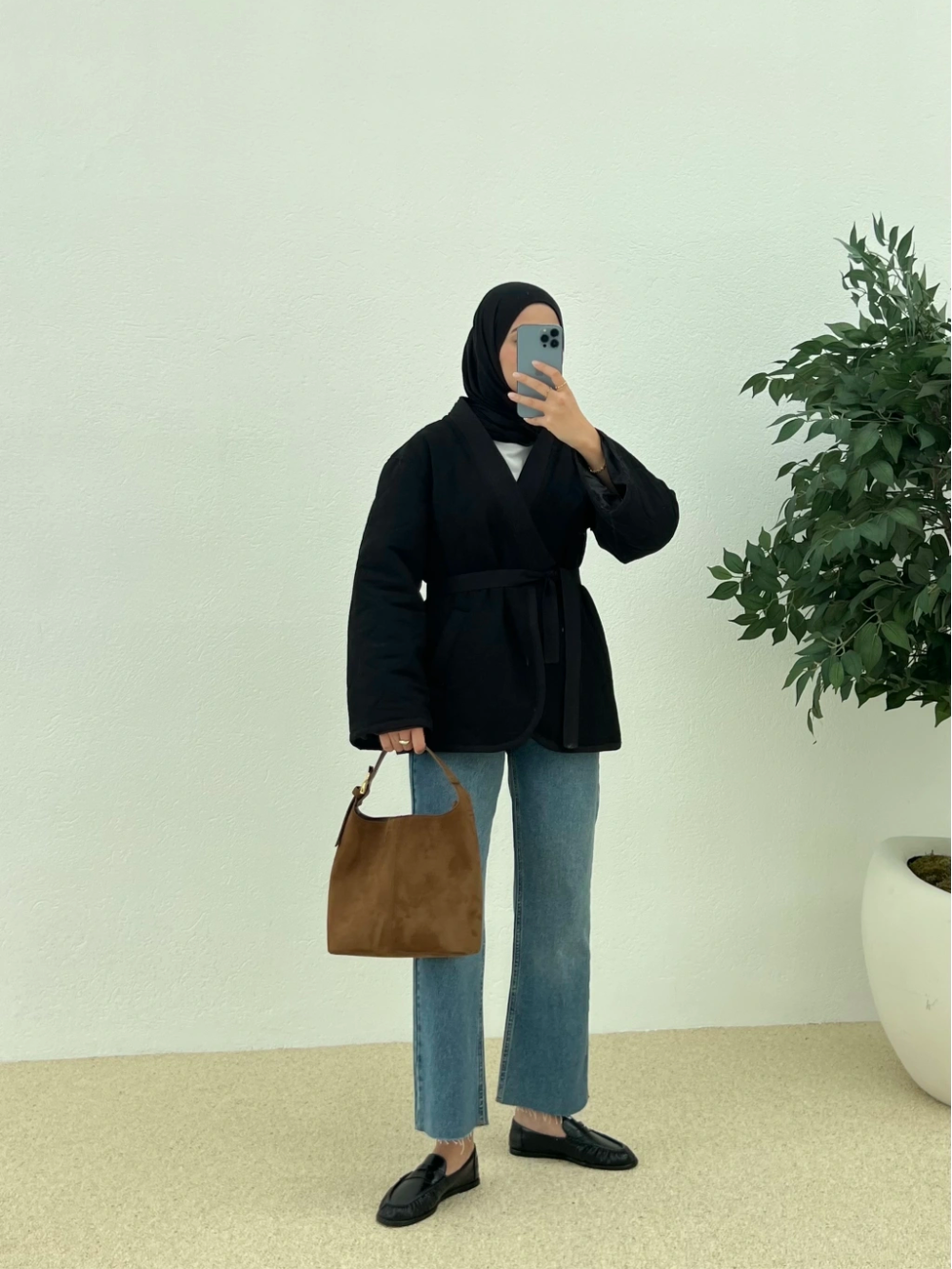 Quilted Jacket Black