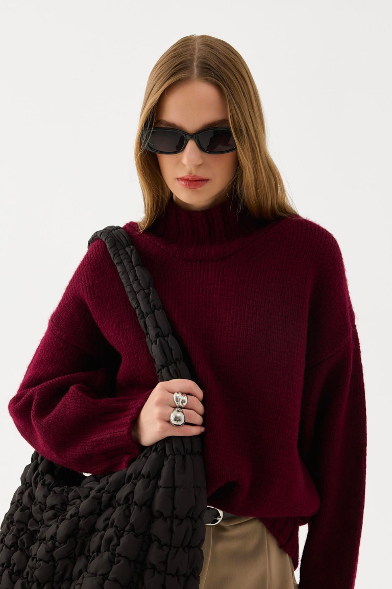 Petra Sweater Burgundy