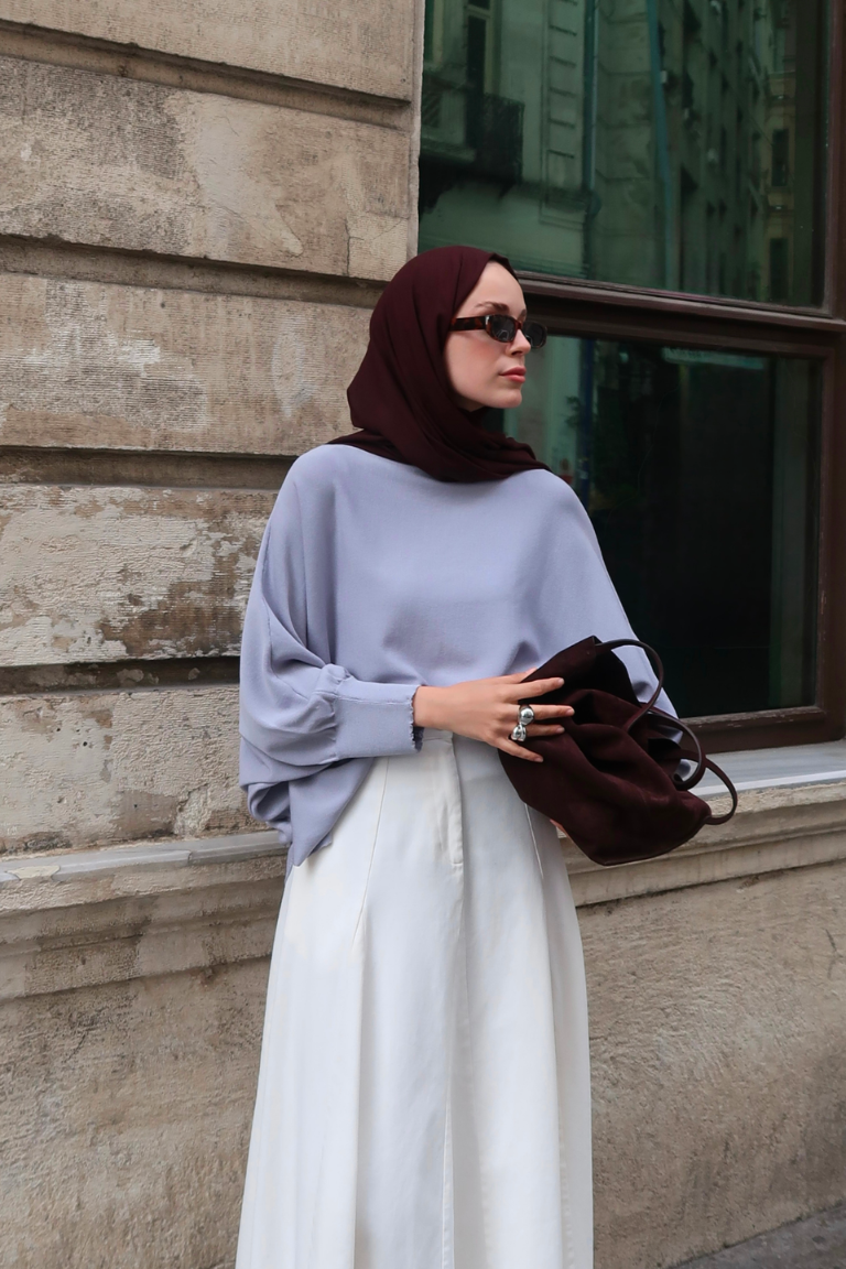 Elena Knit Sweater - Grey