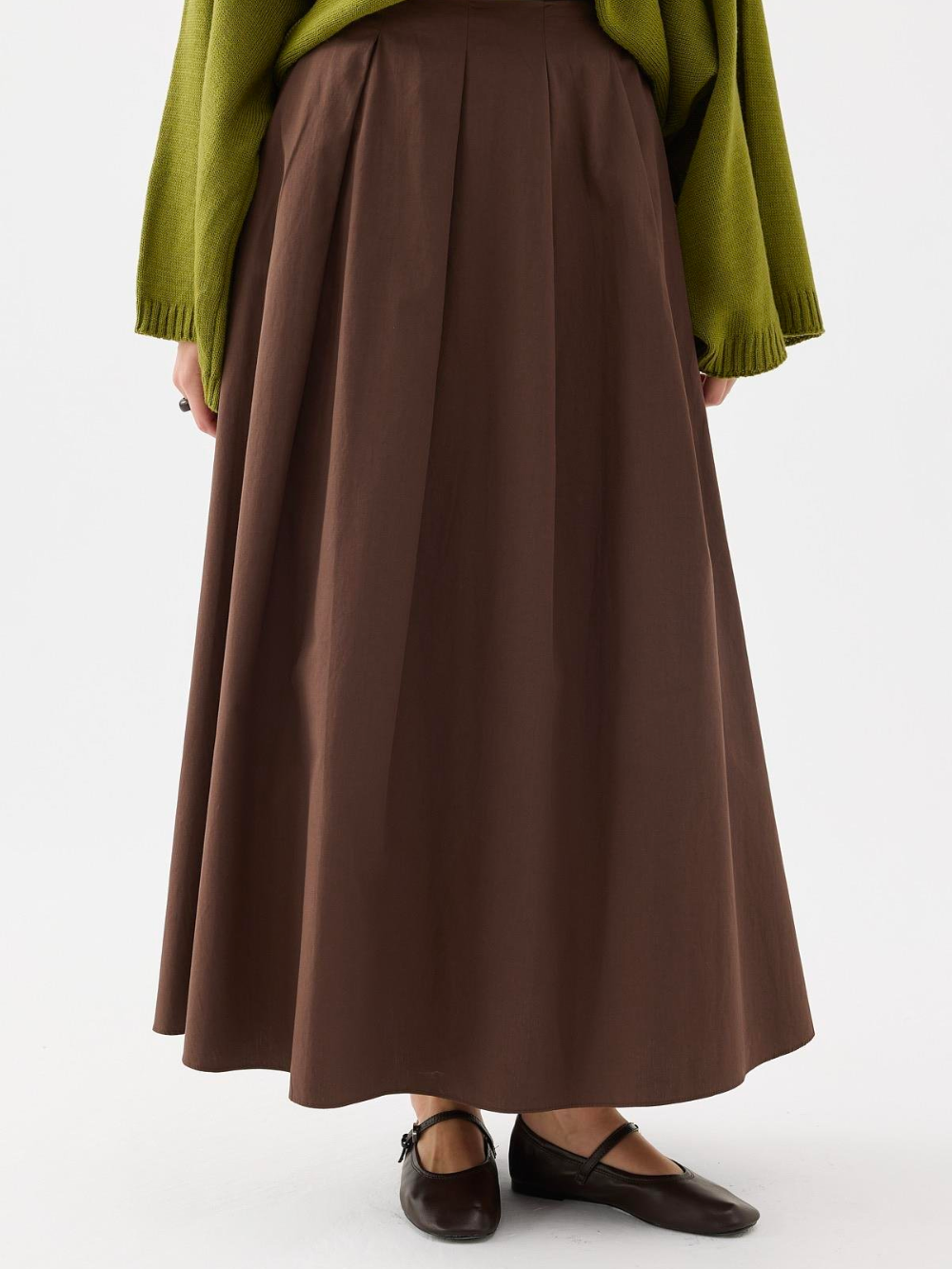 Oya Skirt Brown