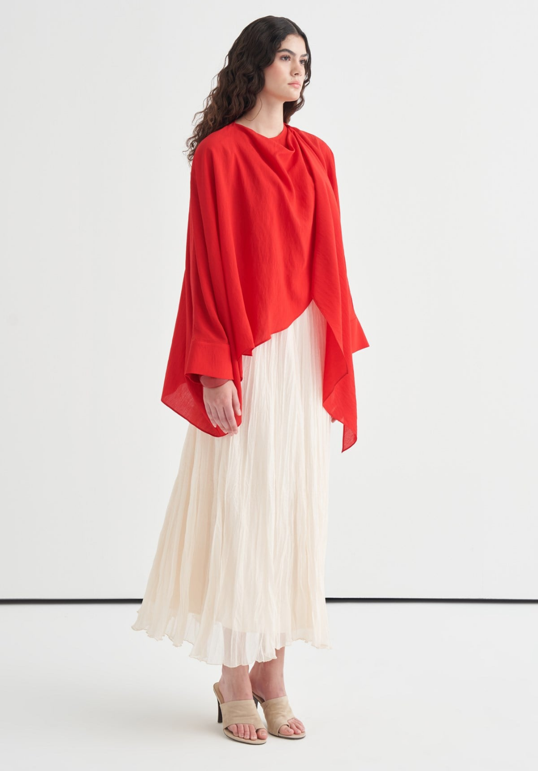 Luce Blouse Baby Red