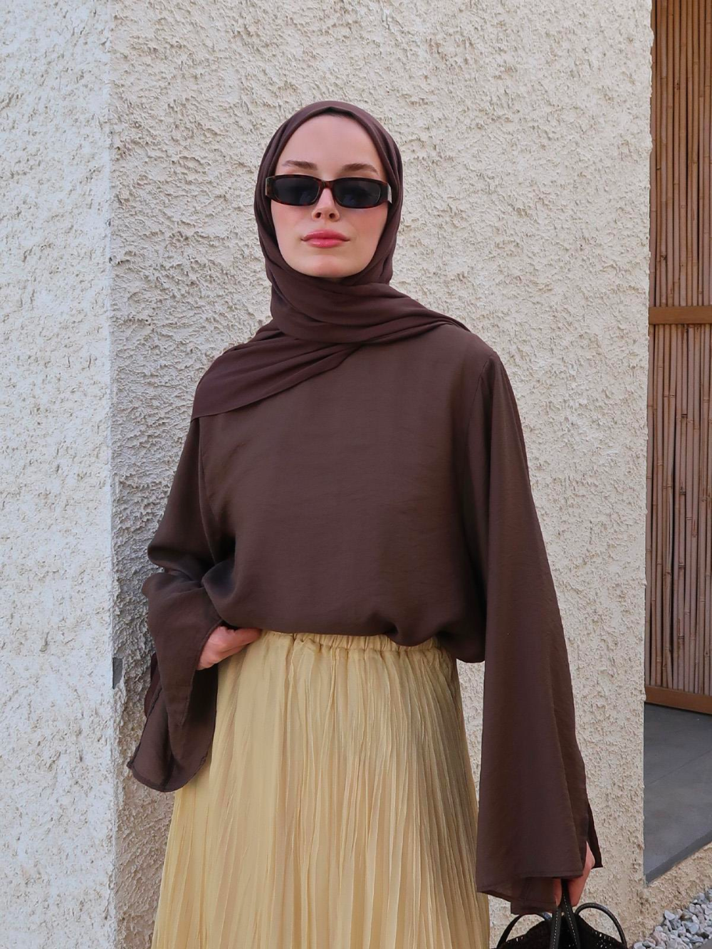 Lily Blouse Brown