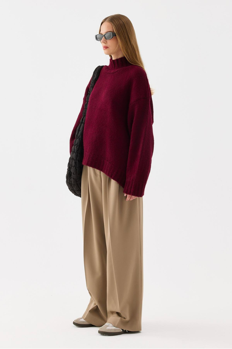 Petra Sweater Burgundy