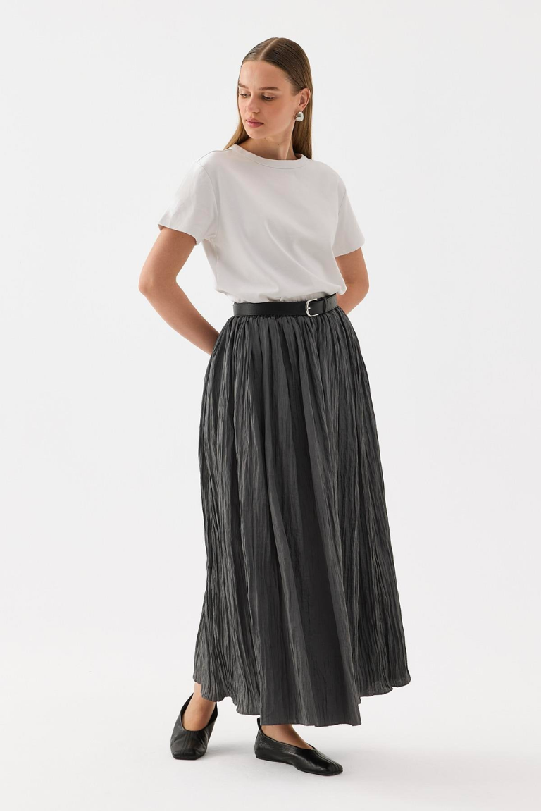 Esme Skirt Brown Anthracite