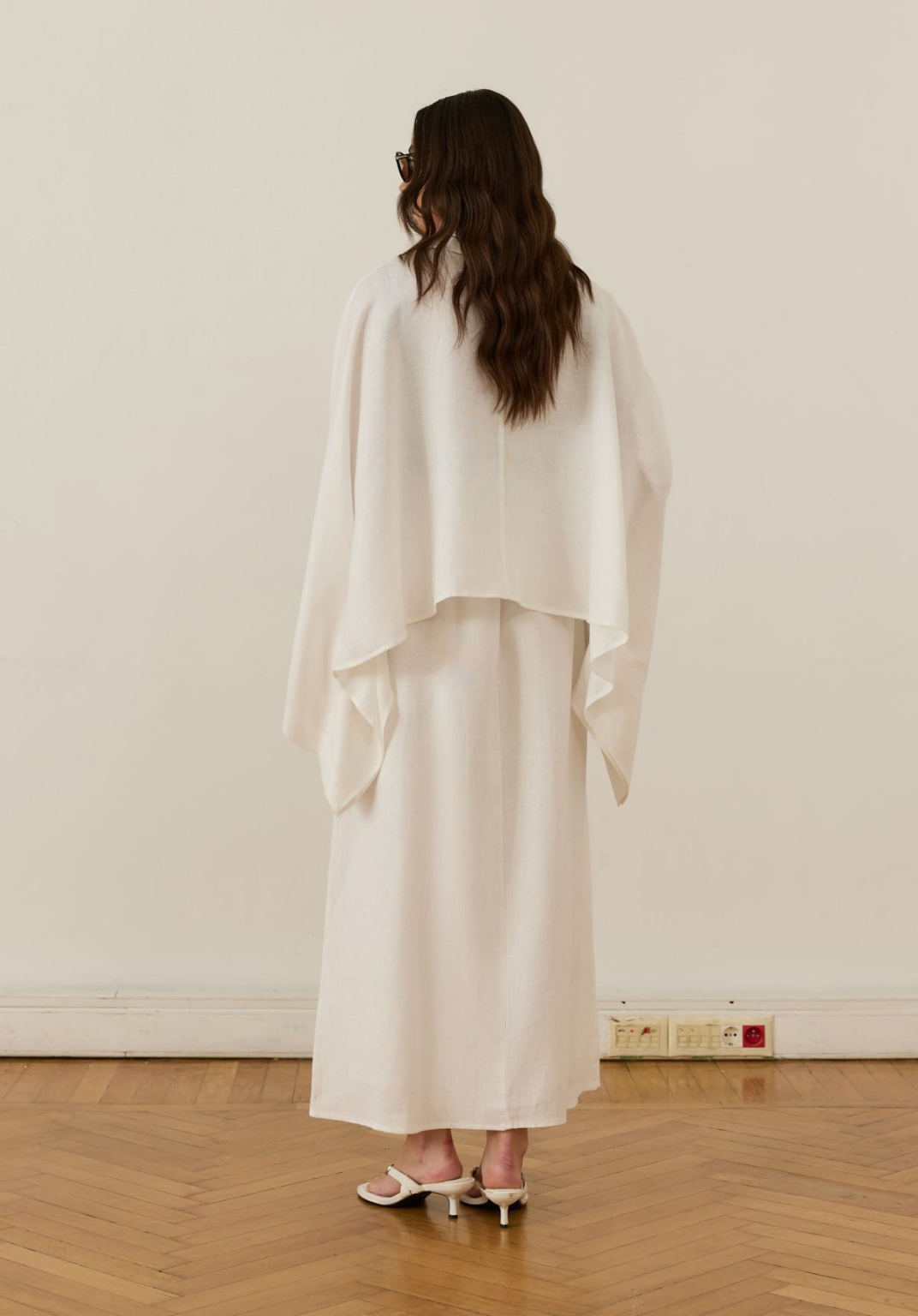 Retaj Linen Shirt White