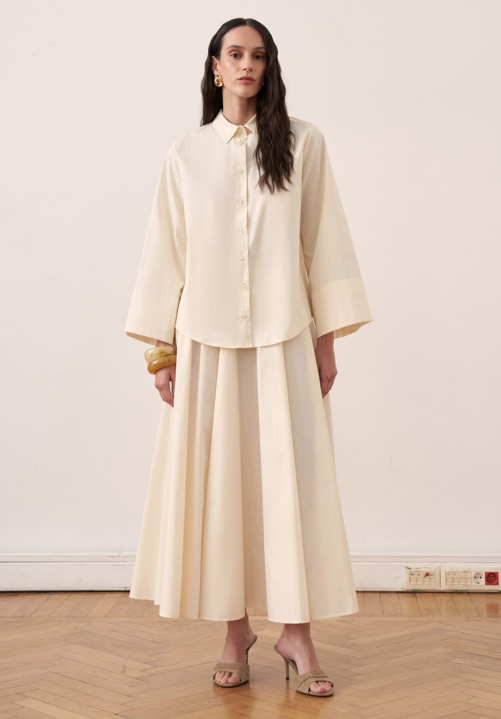 Dalila Skirt Co-ord - Butter Yellow