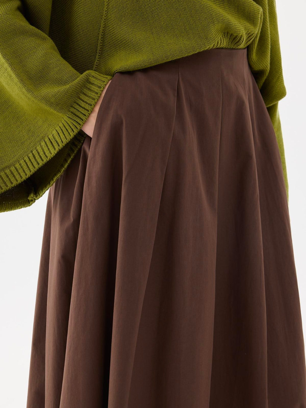 Oya Skirt Brown