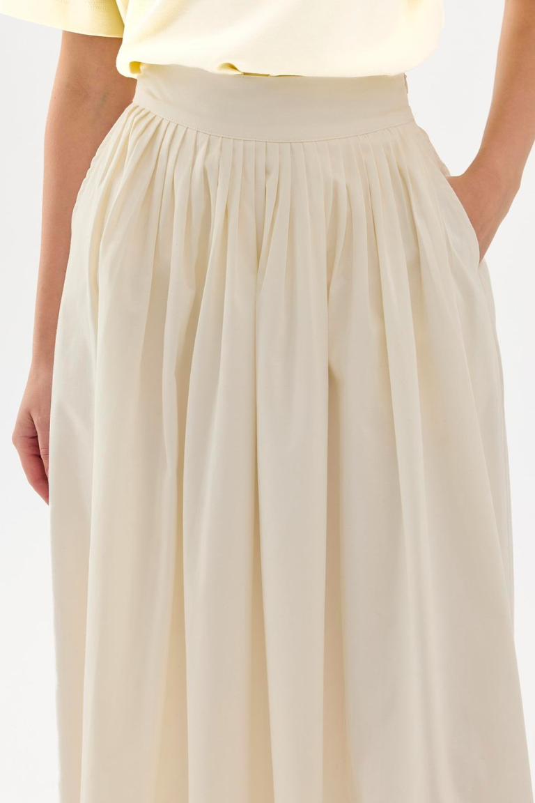White Fever Pleated Skirt