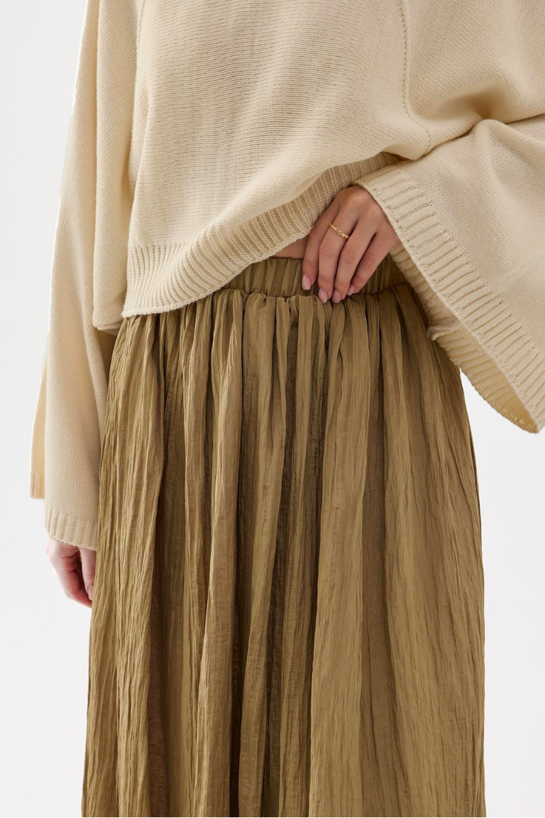 Esme Skirt Brown Olive