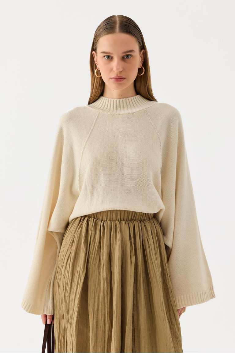 Tahira Sweater Ecru