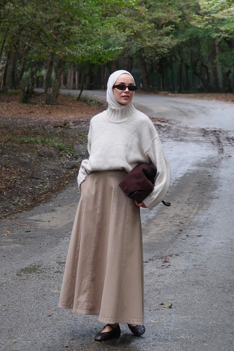 Thia Skirt Linden Green