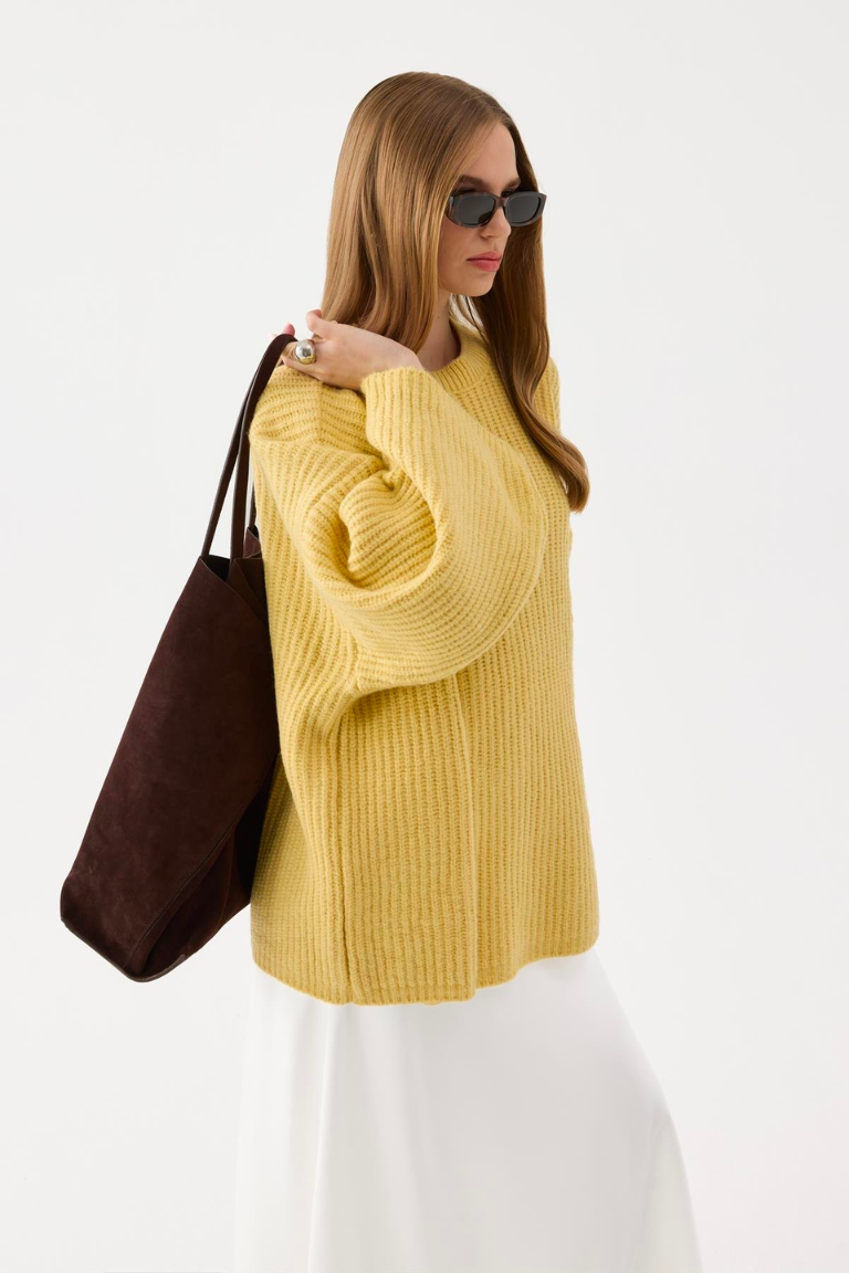 Harper Sweater Yellow