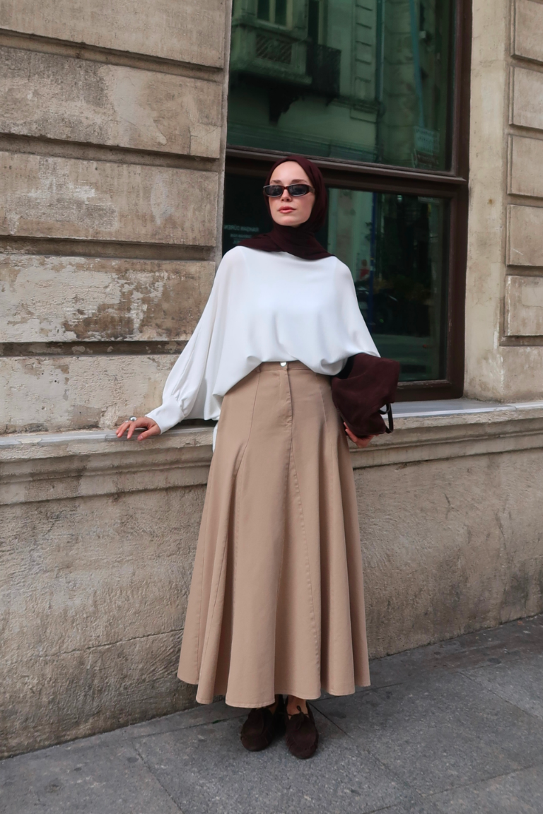 Elena Knit Sweater - White