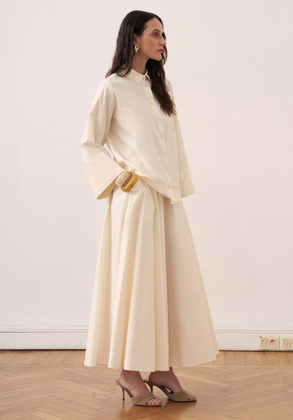 Dalila Skirt Co-ord - Butter Yellow