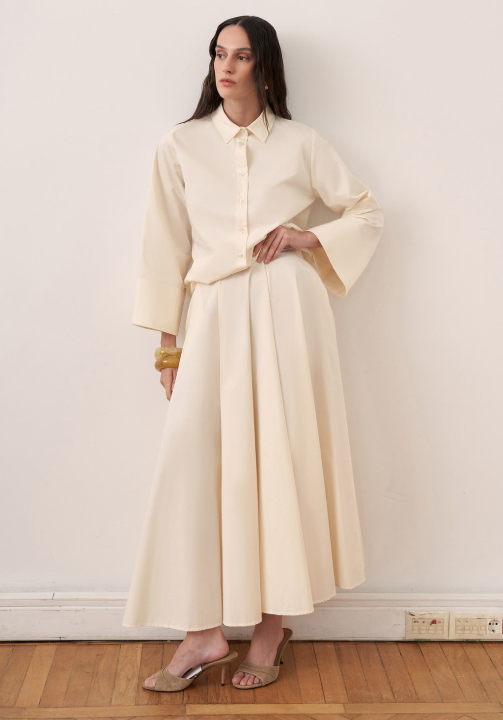 Dalila Skirt Co-ord - Butter Yellow