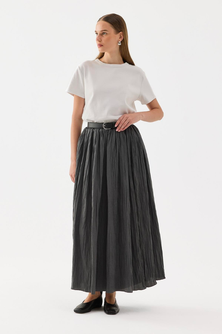 Esme Skirt Brown Anthracite