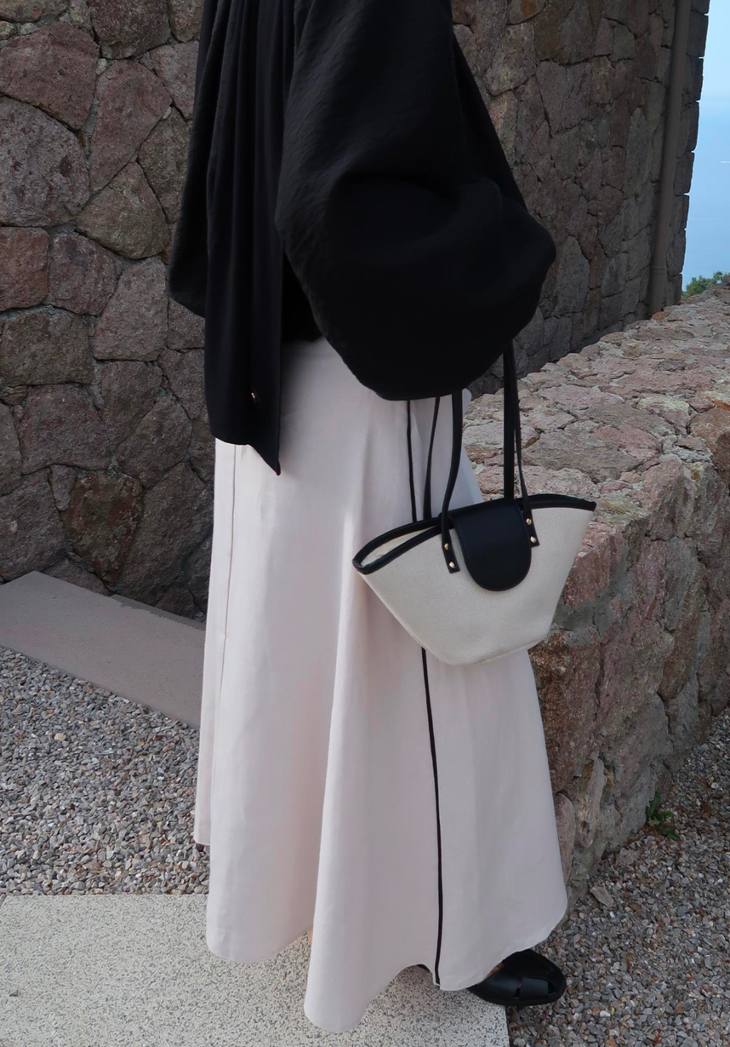 Vildan Linen Maxi Skirt