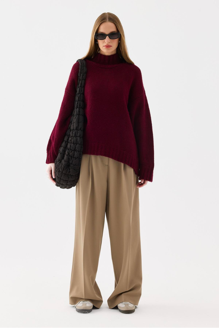 Petra Sweater Burgundy