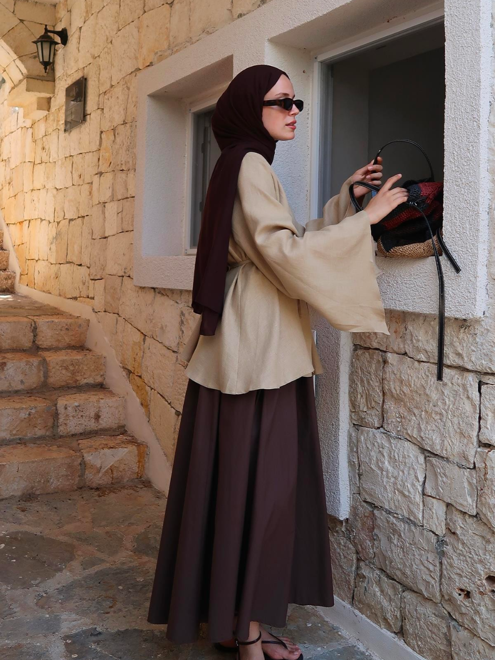 Noir Kimono Warm Beige