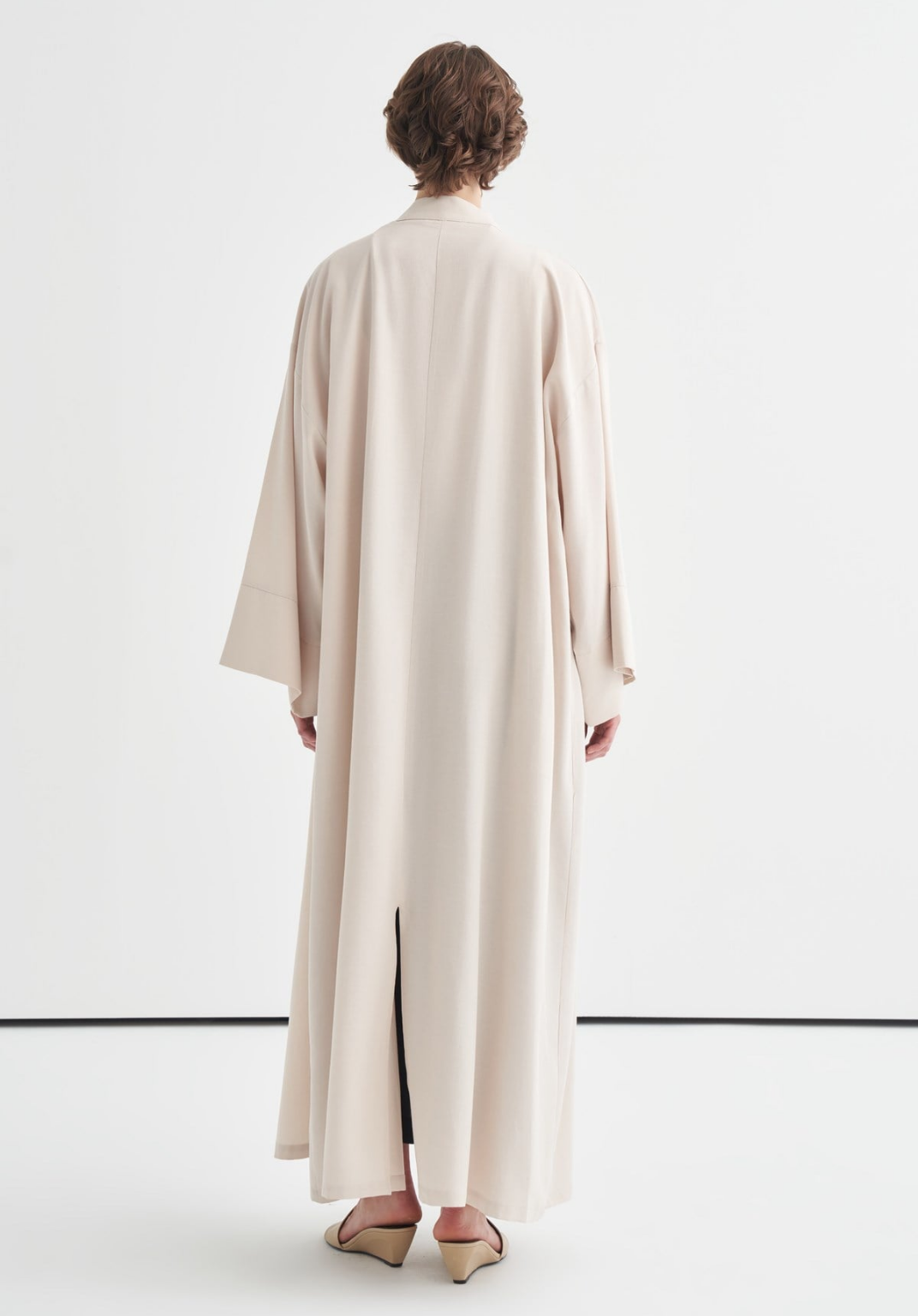 Carla Tie Detail Kimono Ecru