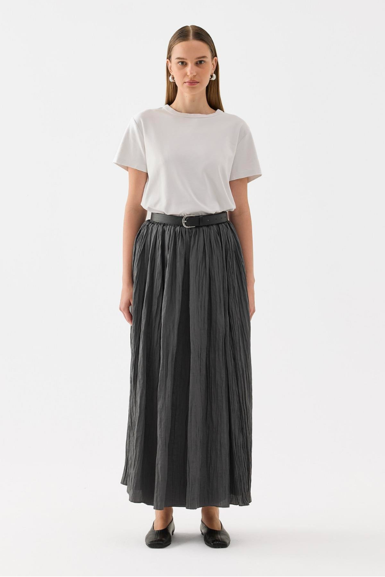 Esme Skirt Brown Anthracite