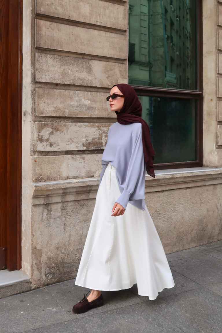 Elena Knit Sweater - Grey