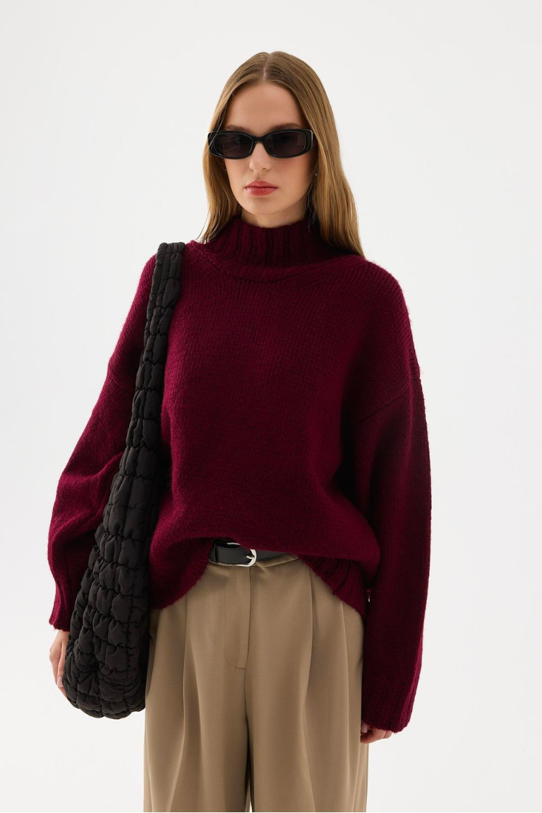 Petra Sweater Burgundy
