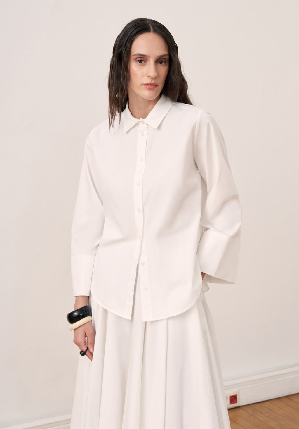 Dalila Skirt Co-ord - White