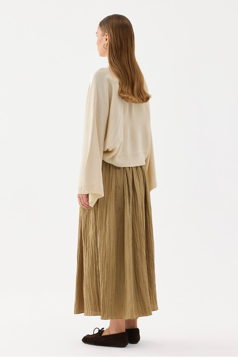 Esme Skirt Brown Olive