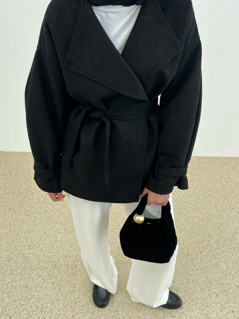 Marni Suede Jacket Black