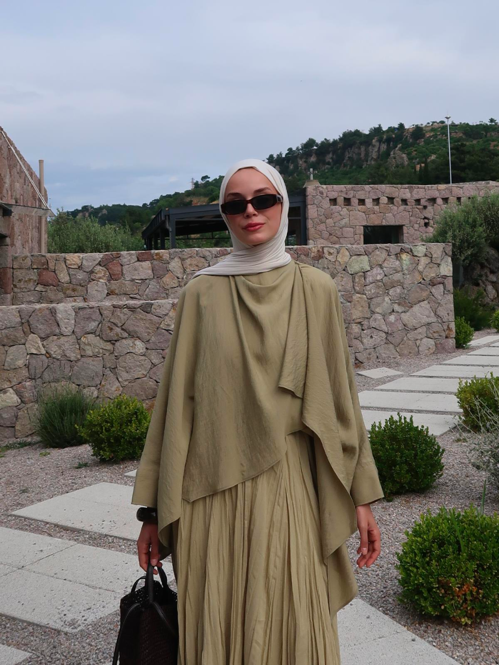 Luce Blouse Olive Green