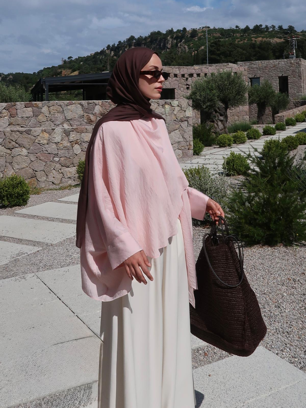 Luce Blouse Baby Pink