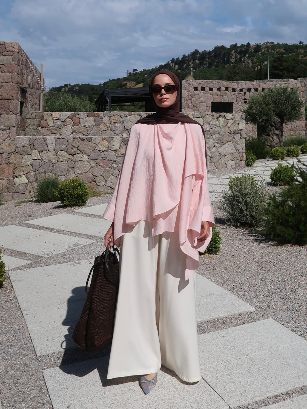 Luce Blouse Baby Pink