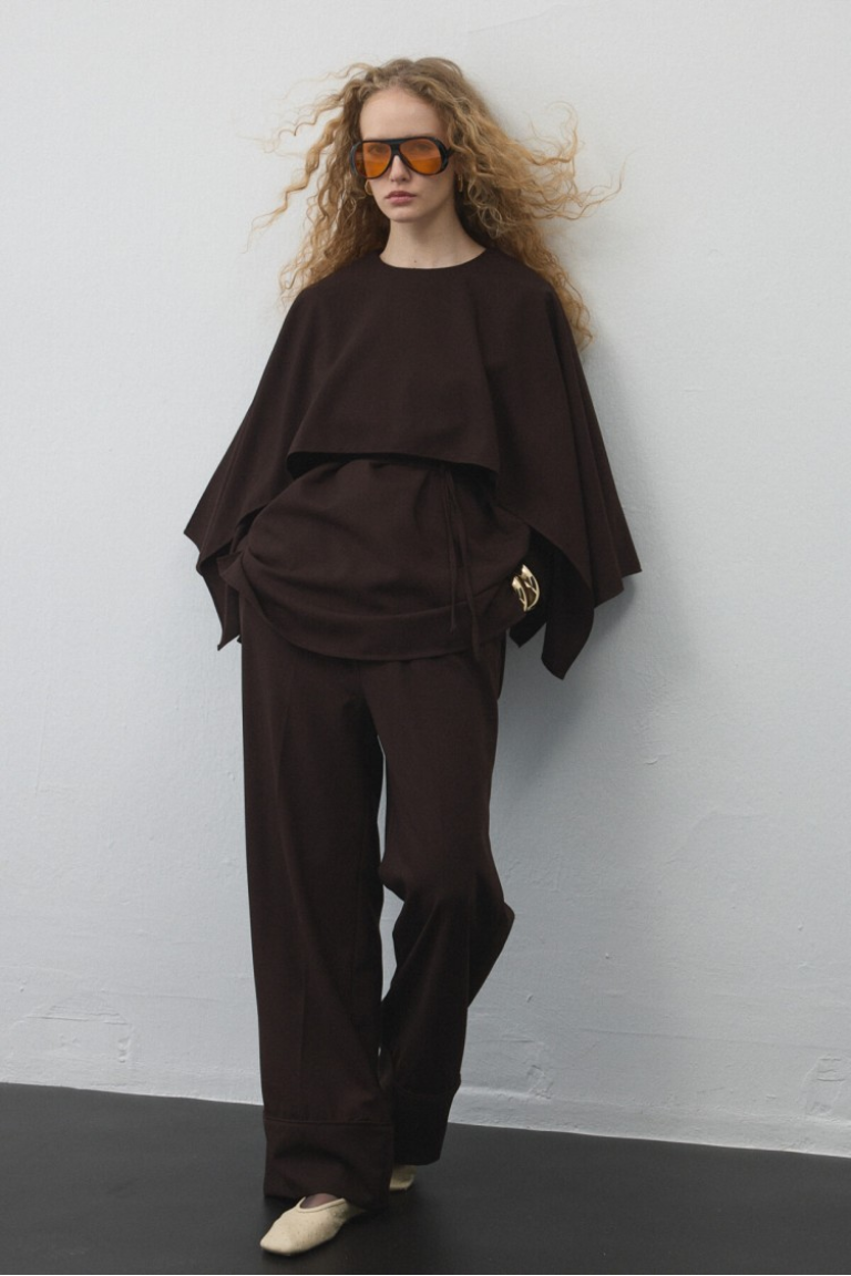 Dark-Brown-Cape-Tunic