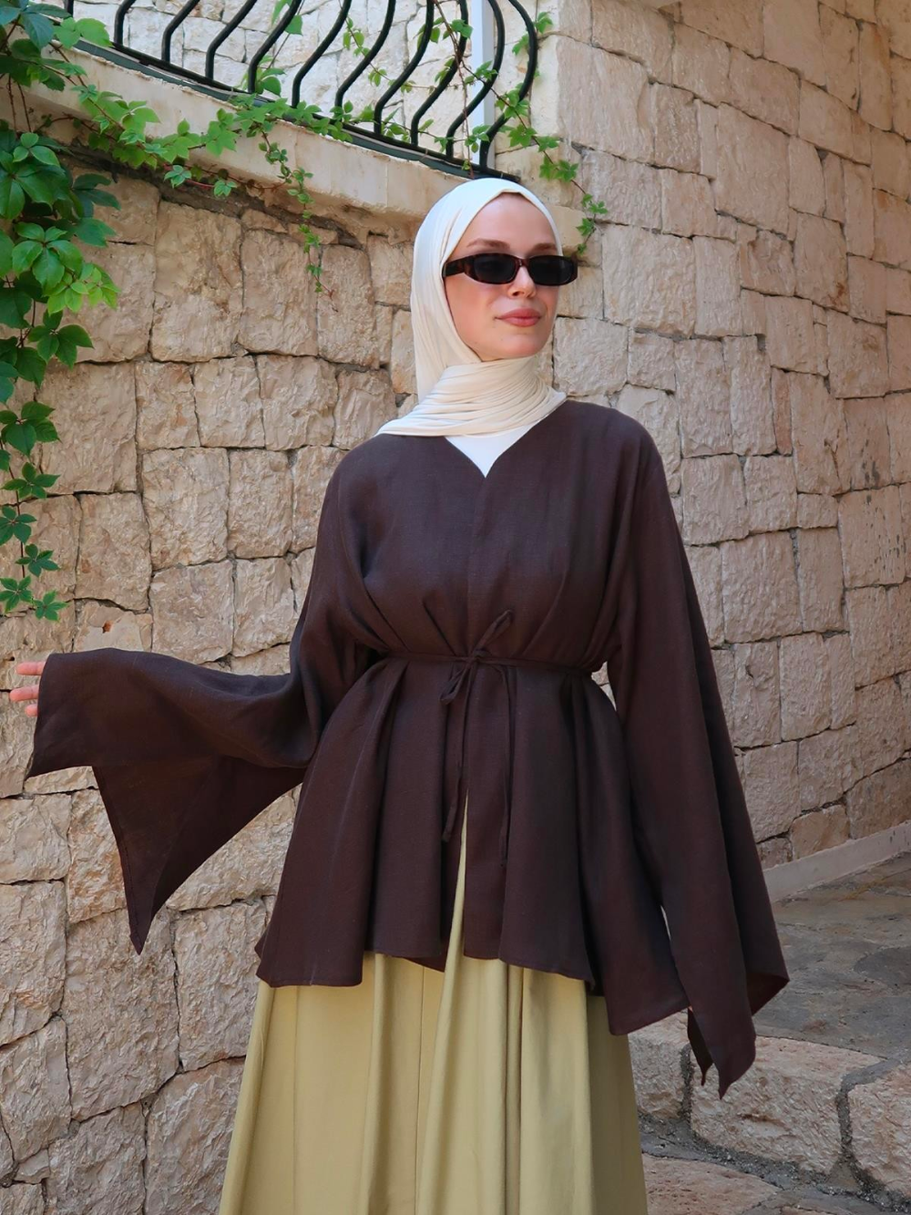 Noir Kimono Brown